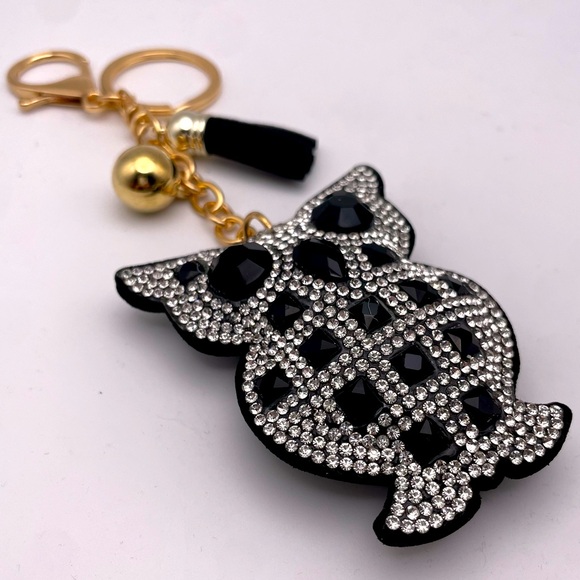 CRYSTAL OWL | Bag Charm | Keychain (Brand New!) 💘 - Picture 3 of 8